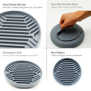 Large Multifunctional Silicone Slow Feeder Mat for Dogs & Cats