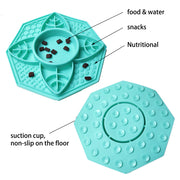 Large Multifunctional Silicone Slow Feeder Mat for Dogs & Cats