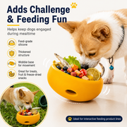 Large Multifunctional Silicone Slow Feeder Mat for Dogs & Cats