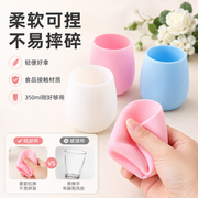 Glow in the Dark Silicone Wine Cups for Parties and Events