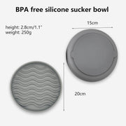 Interactive Silicone Slow Feeder Bowl for Dogs