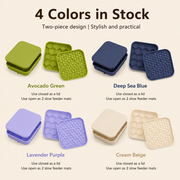 Multifunctional Silicone Slow Feeder bowl with licking mat for Dogs & Cats