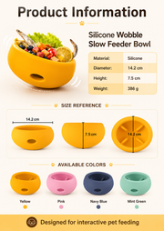 Large Multifunctional Silicone Slow Feeder Mat for Dogs & Cats