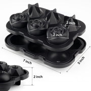 Diamond & Rose Silicone Ice Cube Molds