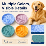 2 sizes small and large Silicone Dog Bowl and Lick Mat Combo