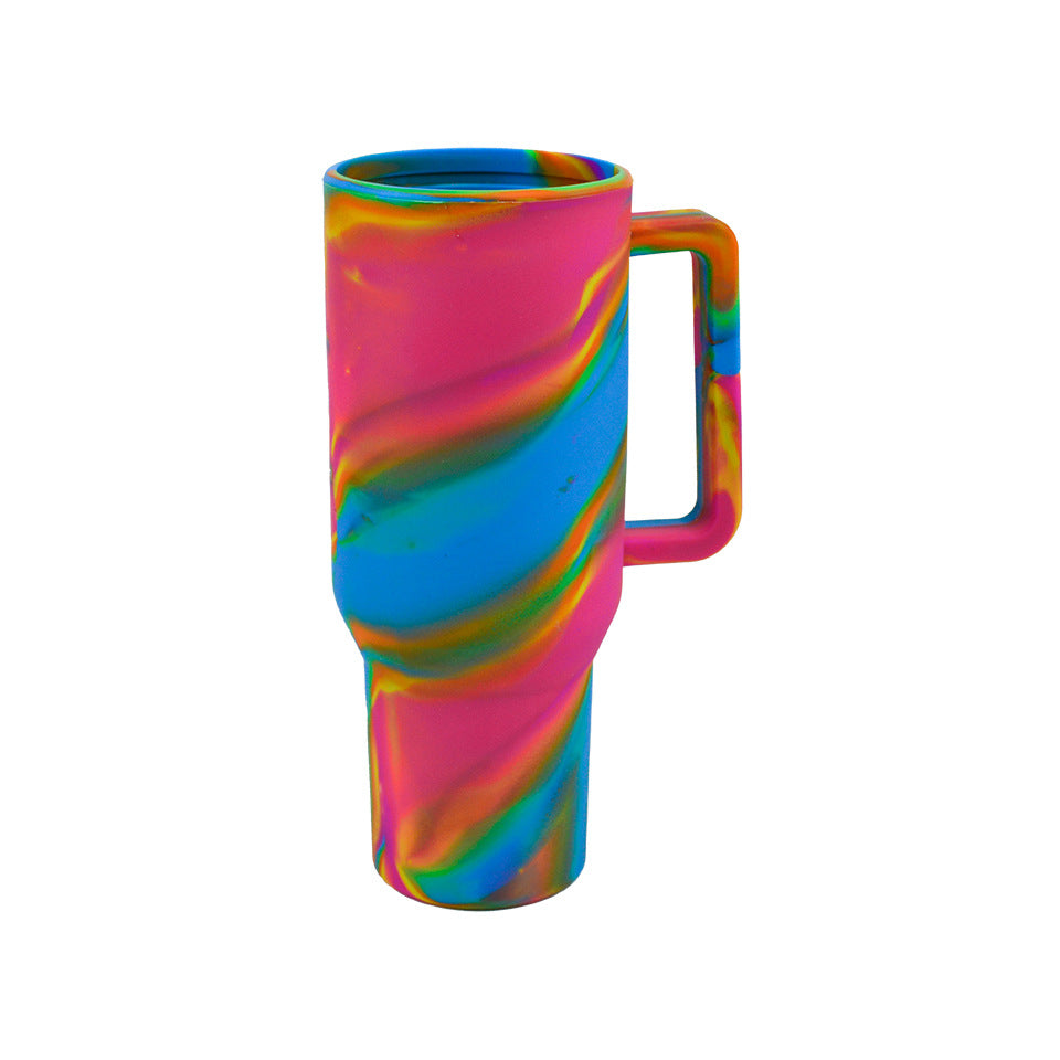 30oz portable stanley silicone cup with lid and straw - image 5