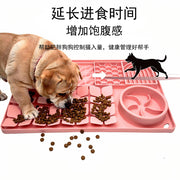 Extra Large Silicone Dog licking Mat Anti-Choking Slow Feeder Dog Bowl