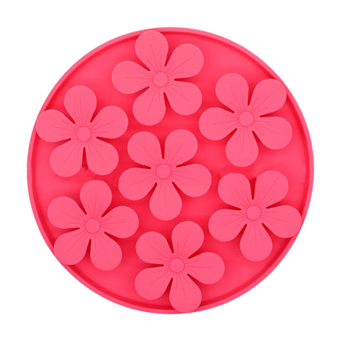 Durable Silicone Dog Snuffle Mat Set, Non-Slip Interactive Puzzle Feeder Bowl